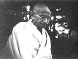 [Photo: Mahatma Gandhi]